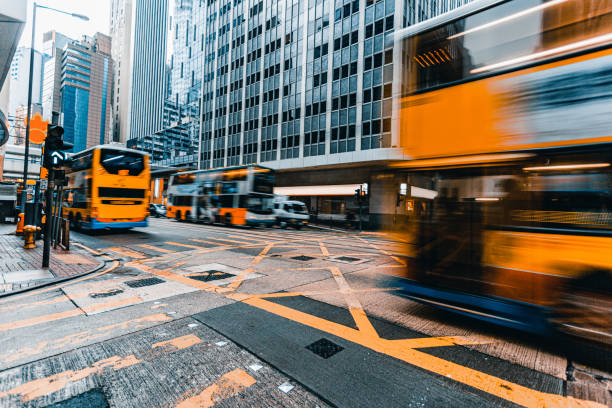 Hong Kong urban street