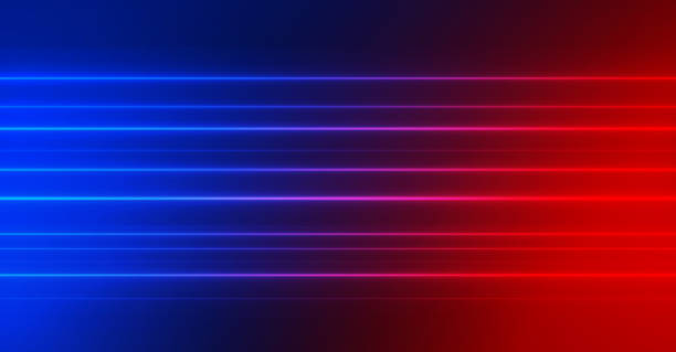 illustrazioni stock, clip art, cartoni animati e icone di tendenza di sfondo astratto della polizia delle forze dell'ordine - illuminated backgrounds blue abstract