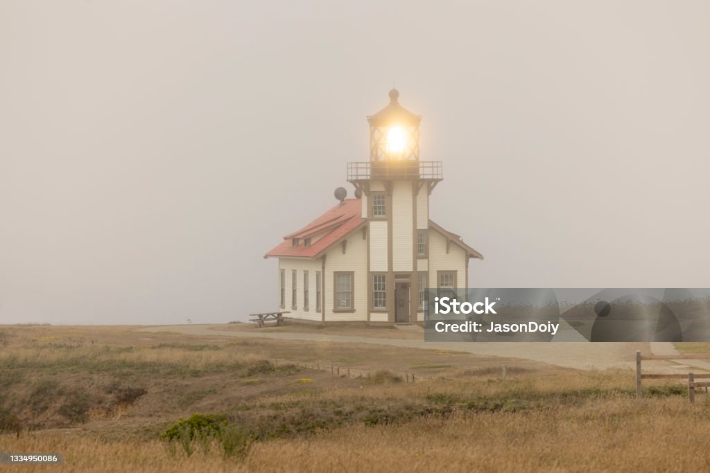 Point Cabrillo Lighthouse High quality stock photos of a the Point Cabrillo Lighthouse in Mendocino County. Adventure Stock Photo