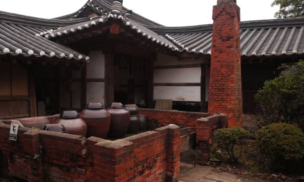 istock korea traditional jar in the old house 1334954649
