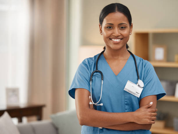 istock Portrait of a confident young doctor 1334962043