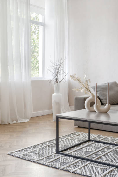 istock Room interior with sofa, modern apartment design. 1334981610