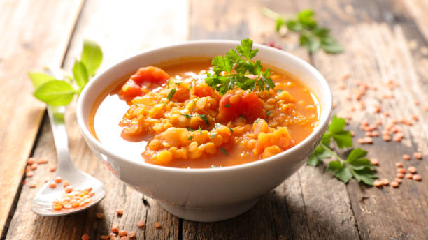 istock bowl of lentils soup and spice 1334982381