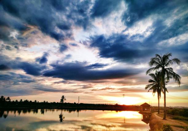 istock beautiful sunset in the countryside 1335000225