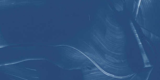 istock Abstract blue painted texture with water wave and rippled surface for psychology class banner, yoga courses poster. 1335000230