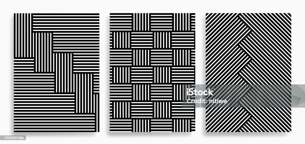 Horizontal Linear Pattern Monochrome Dark Lines Abstract Solid Straight Vertical Diagonal And ...