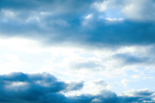 Beautiful view of blue sky with clouds