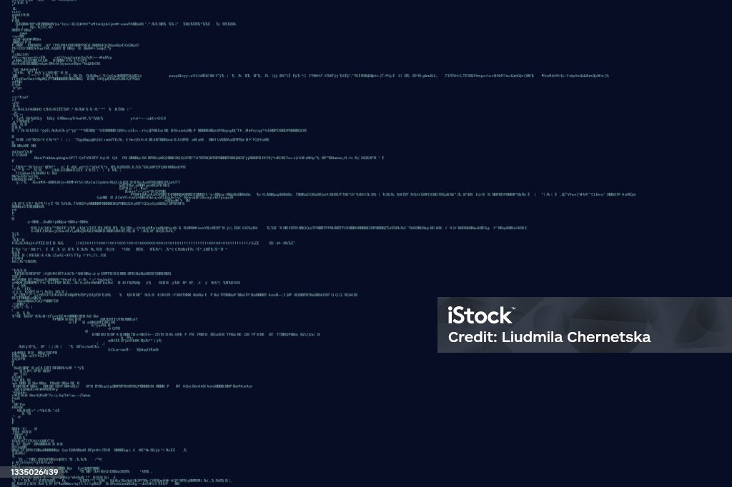 Illustration Of Source Code Written In Programming Language Stock ...