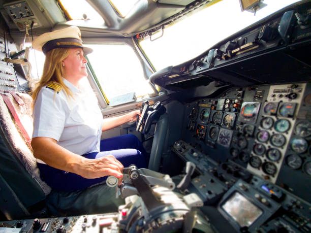 istock Airline pilot woman 1335029439