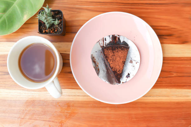 istock chocolate cake or dark chocolate cake,  brownie 1335031954