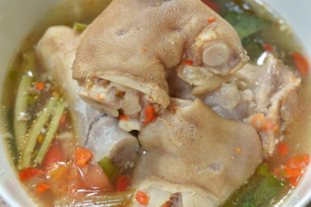 istock boiled spicy pork leg in tom yum soup 1335032775