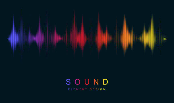 istock Voice and sound recognition. Sound wave equalizer. Modern visualization and futuristic  element. Music and radio concept. 1335039853