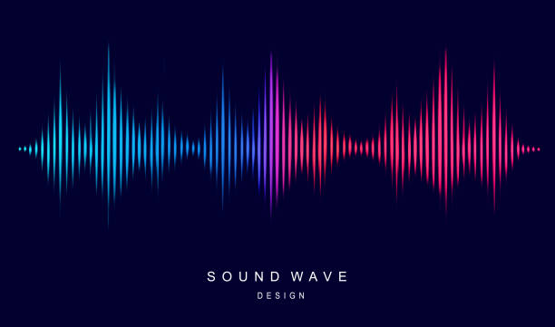 Voice and sound recognition. Sound wave equalizer. Modern visualization and futuristic  element. Music and radio concept. Voice and sound recognition. Sound wave equalizer. Modern visualization and futuristic  element. Music and radio concept sound wave photos stock pictures, royalty-free photos & images