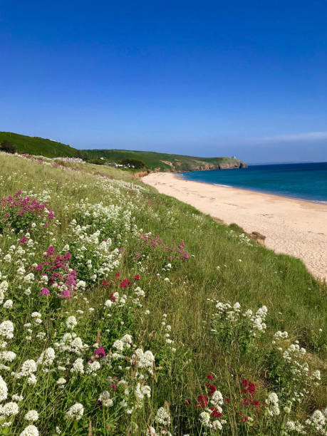 istock Praa Sands, Penzance, Cornwall, UK 1335044700