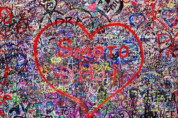 istock Juliet's Love Wall, Verona, Italy 133504900