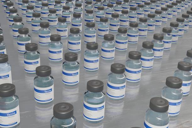 istock An abundance of vaccine vials in rows 1335066671