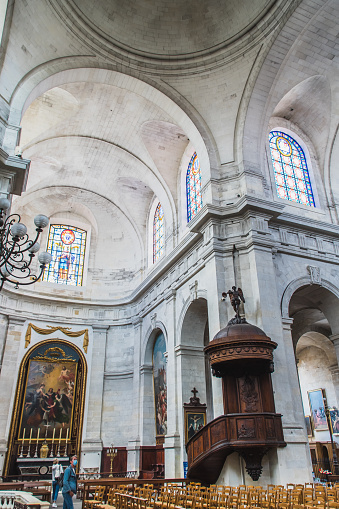 Saint-Louis Cathedral in La Rochelle, France