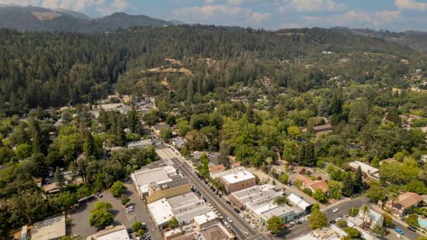 Small Town Aerial Photos