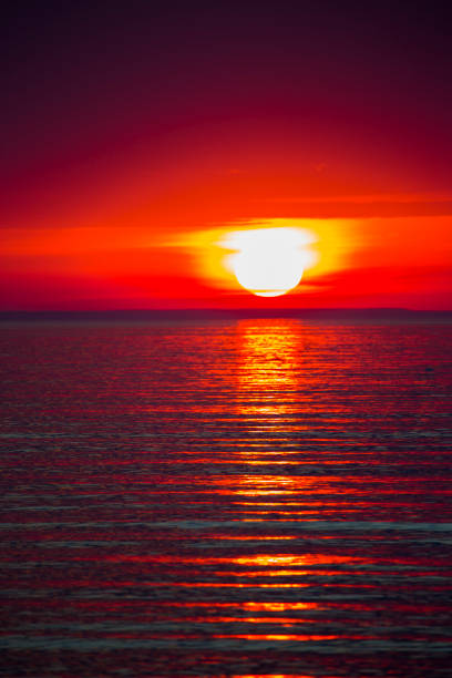 istock Spectacular sunset at Wasaga Beach 1335081257