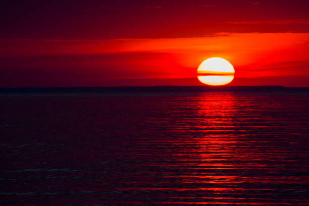 istock Spectacular sunset at Wasaga Beach 1335081277