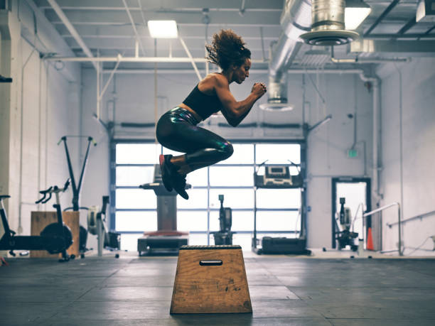 istock Cross Training Athletes in a Gym 1335094341