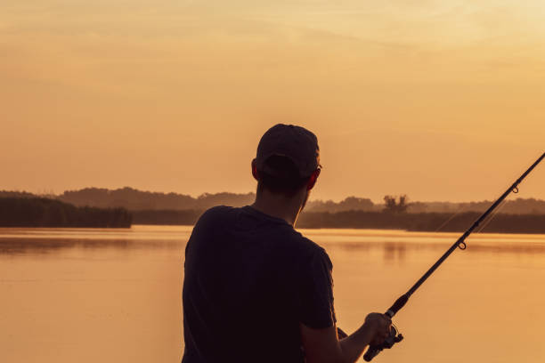 istock Sunrise over lake and beautiful morning landscape 1335095607