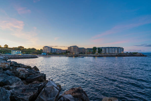istock View of Adormideras (La Coruna, Spain). 1335109667