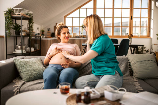 istock Prenatal care at home 1335113077