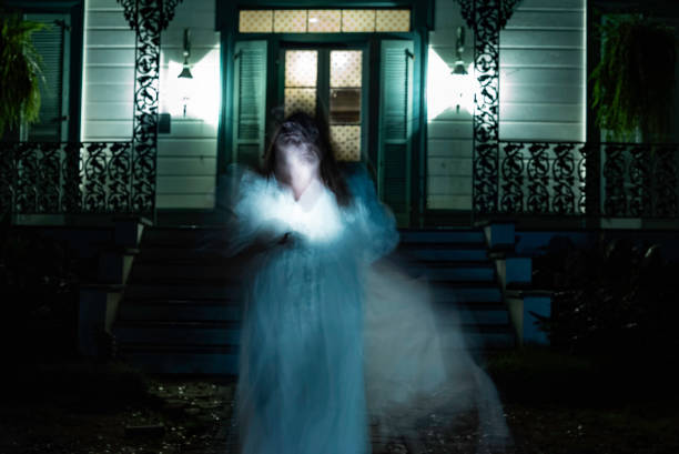 istock Ghostly woman at Myrtles Plantation 1335115814