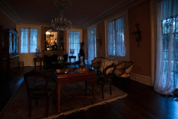 istock Gentleman's Parlor at night, Myrtles Plantation 1335115817