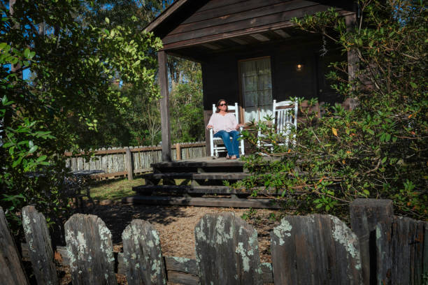 istock Tourist waits for nightfall at Myrtles Plantation 1335115838