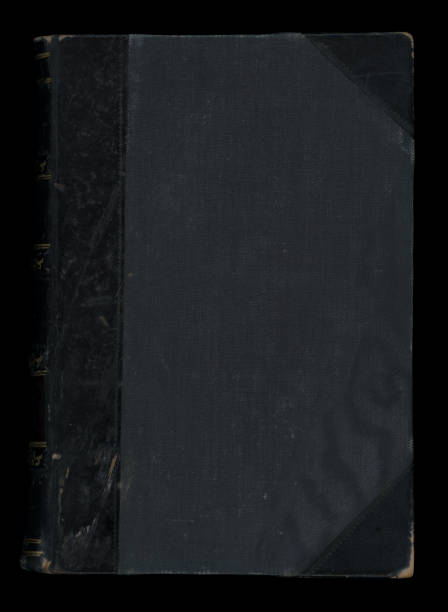 istock Antique Black Hardcover Book 1335117257