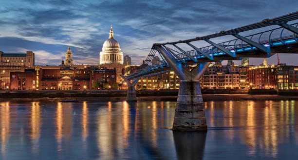 istock Millennium Bridge with St. Paul's Cathedral 1335120073