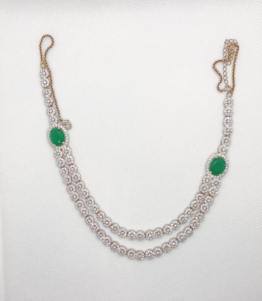 istock A Diamond Necklace isolated White Background 1335129774