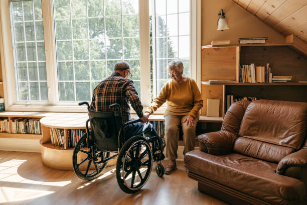 istock Caring for the family member 1335130993