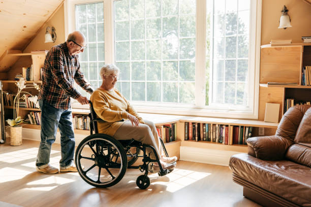 istock Effective Seated Exercises for Wheelchair Bound Seniors 1335131007