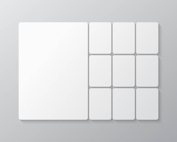 istock Template collage of ten frames, images, photo 1335131435