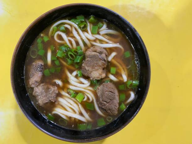 Taiwan traditional beef noodle soup