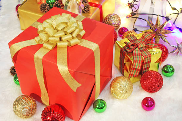 istock Christmas and New Year holidays background. 1335152166