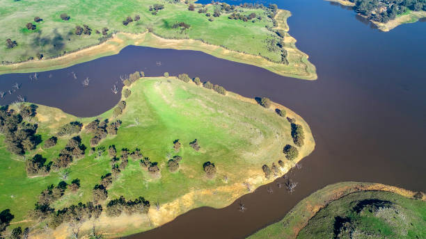 istock Lake Eppalock Tributary Aerial 1335156296