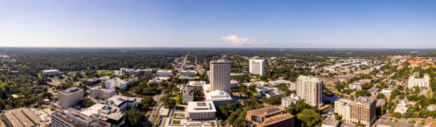 istock Aerial panorama Tallahassee Florida State Capitol 1335157929