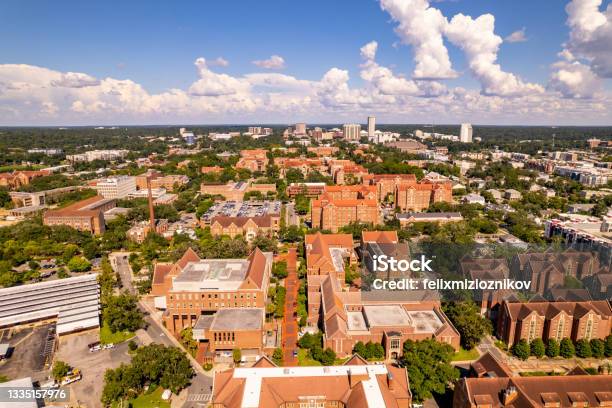 Historic Architecture Universities At Tallahassee Fl Usa Leon County Stock Photo - Download Image Now