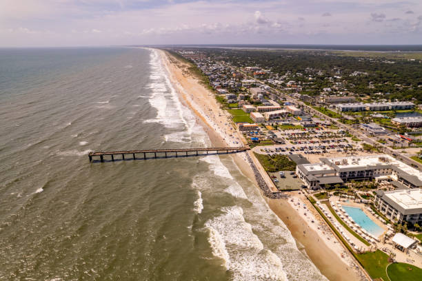 istock Pier at St Augustine Beach FL USA 1335158095