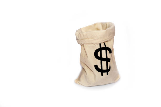 istock Dollar sign Jute sack 1335164066