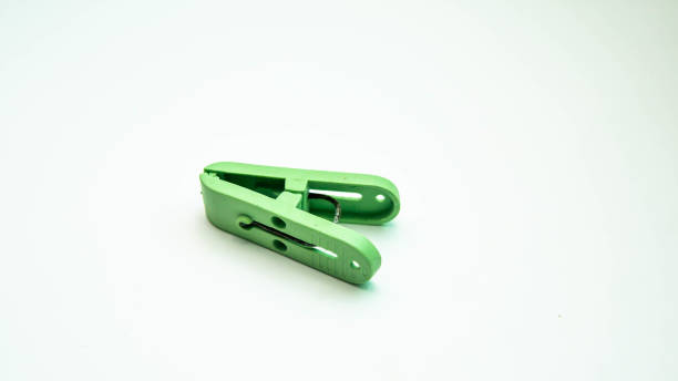 istock A green clothespins or clothes pegs. 1335168873