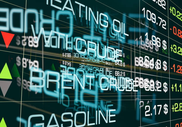 istock Abstract Commodity concept for crude oil and prices for oil. 1335172103