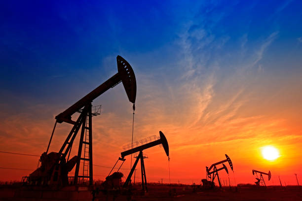 istock The oil pump, industrial equipment 1335174122