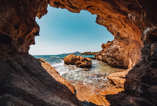 Small Cave on the Beach