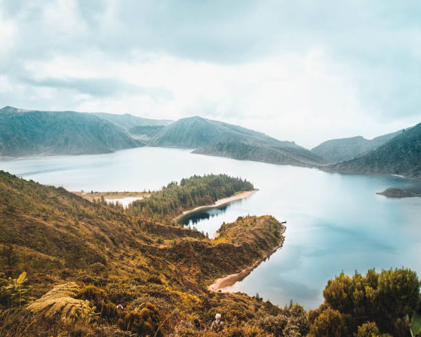 istock Lake of Fire, Azores 1335197491