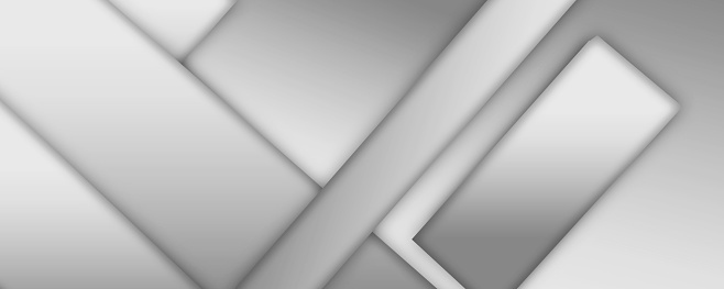 Abstract silver geometry background, technology modern design.